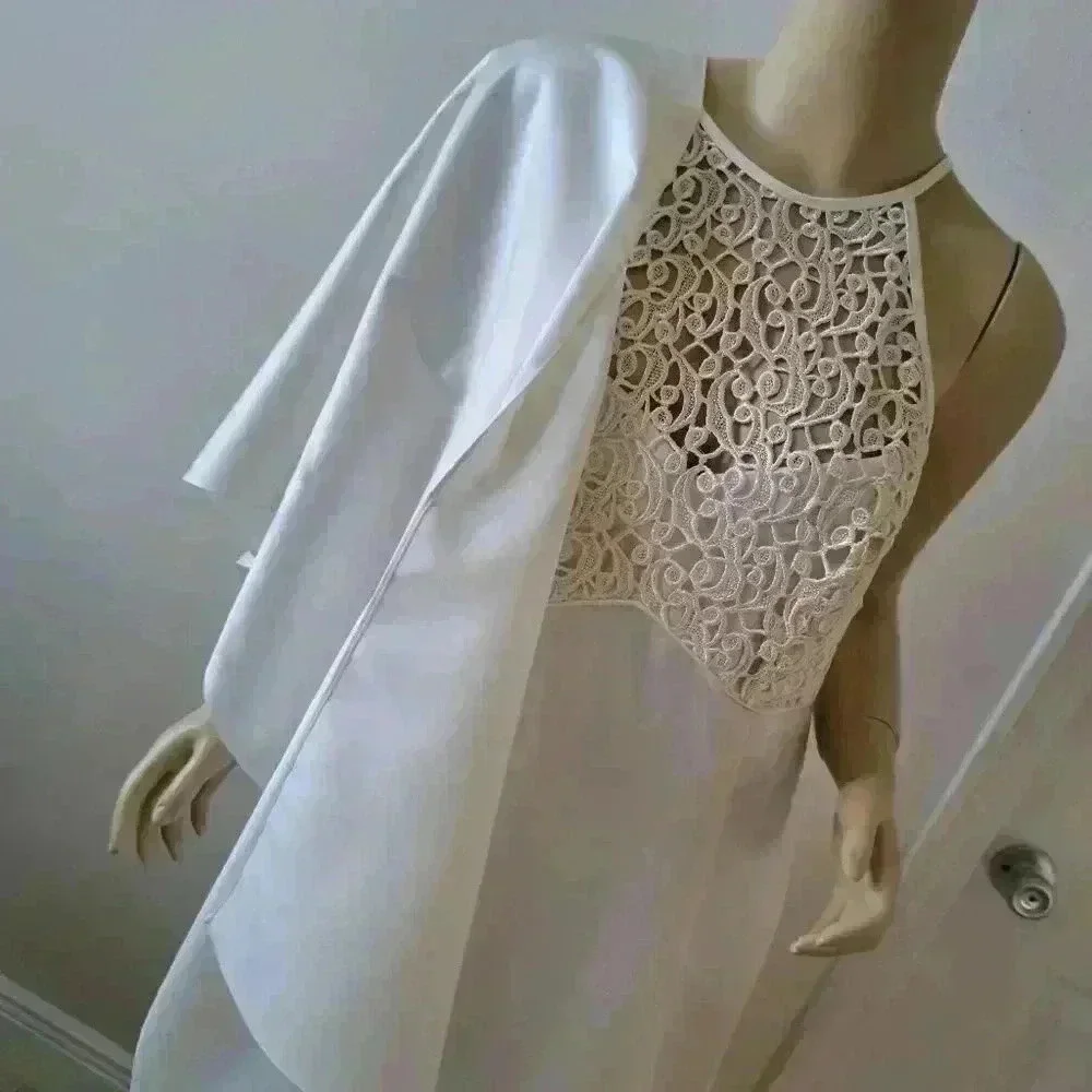 Dress EVENING SEXY BY CACHE WITH WRAP - Picture 11 of 12